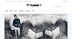 Desktop Screenshot of hummelsport.cz