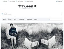Tablet Screenshot of hummelsport.cz